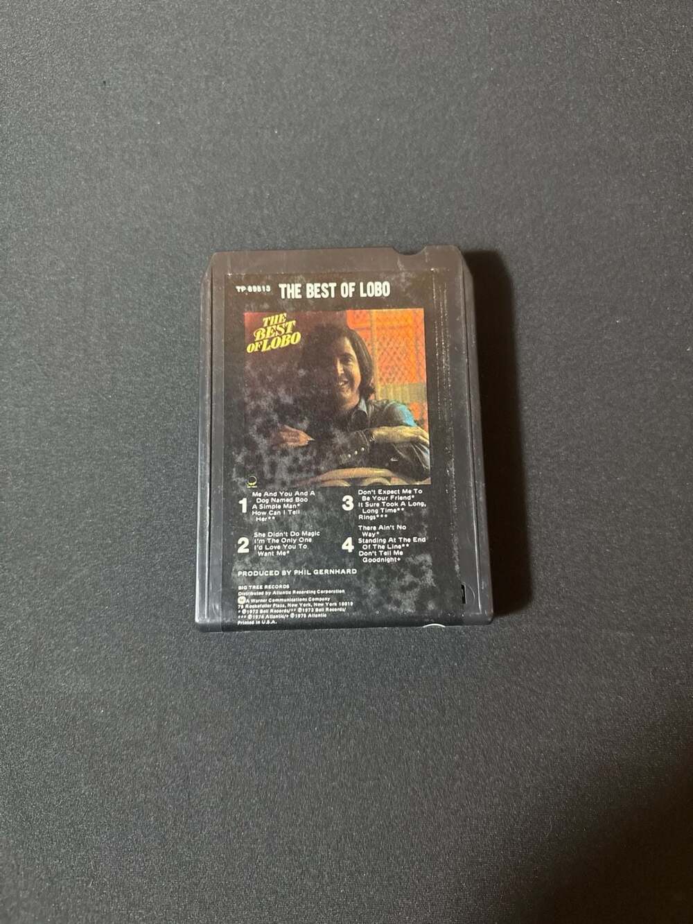Lobo - The Best Of Lobo 8-Track Tape (TP 89513)